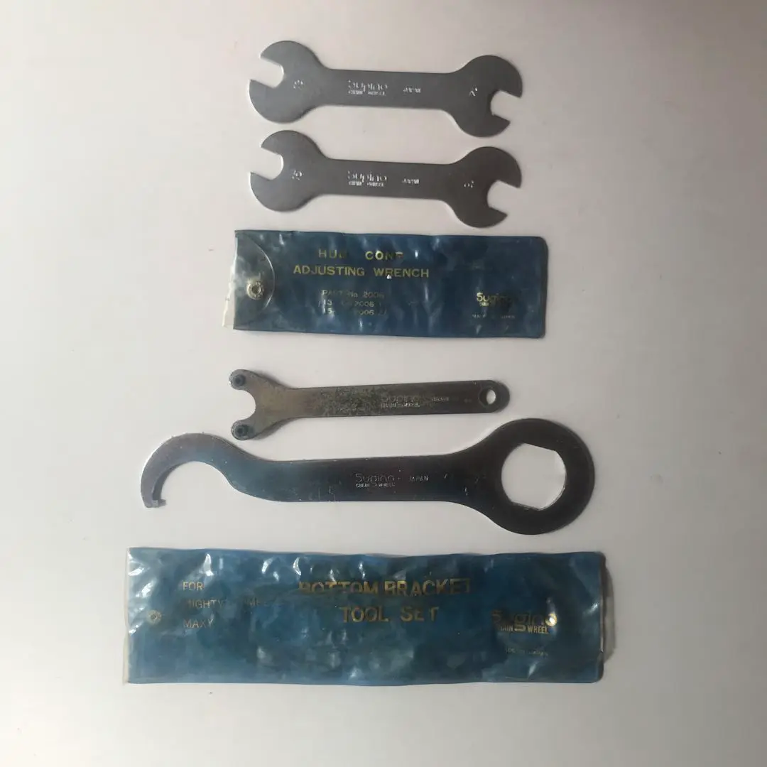 sugino 15mmハブ、クランクレンチ 未使用品 sugino 15mmハブ、クランクレンチ 未使用品