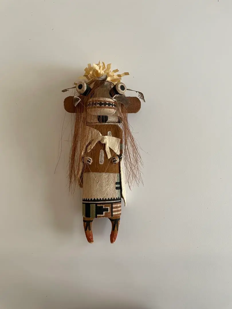 ヴィンテージ　カチナドール　kachina Doll　ホピ族　こけし型 Kachina Doll/Anonymous - organ-online.com