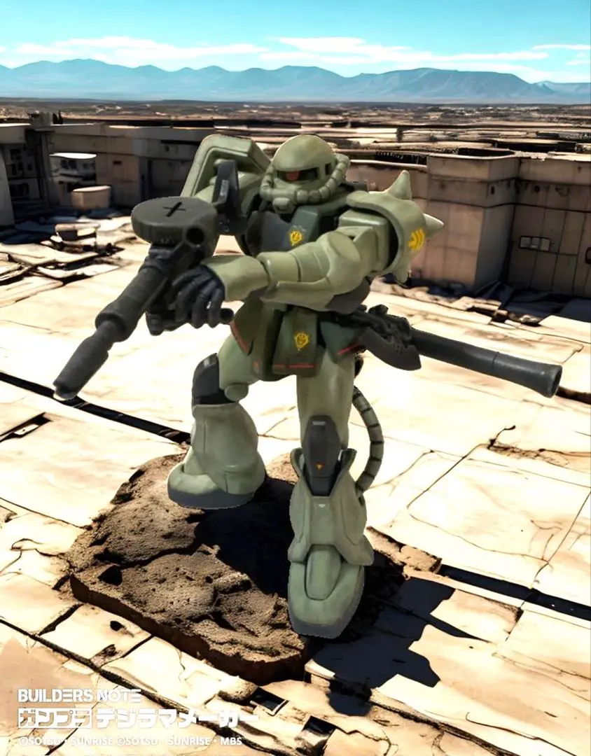 完成品 量產型薩克II HGUC 鋼彈模型 的縮圖