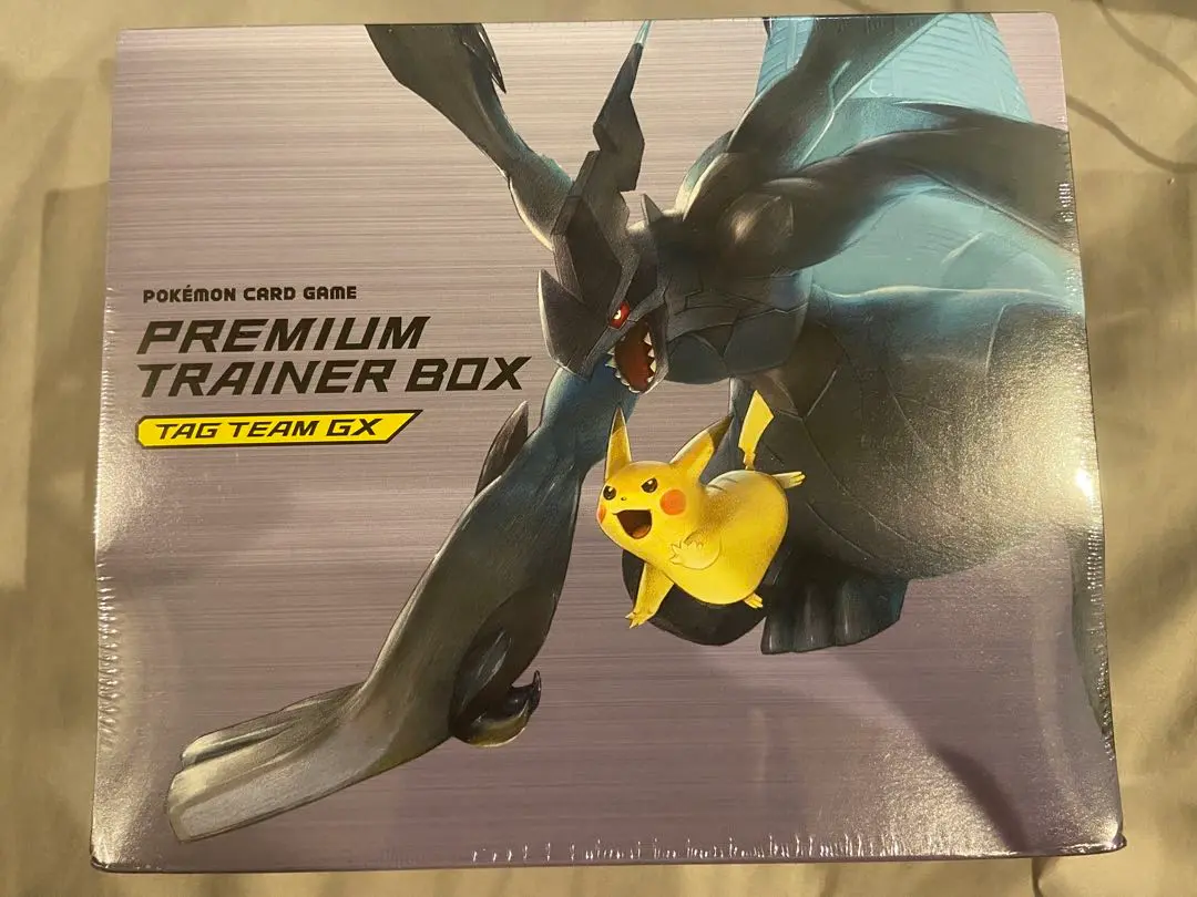 状態A-〕プレミアムトレーナーボックス『TAG TEAM GX』【未開封