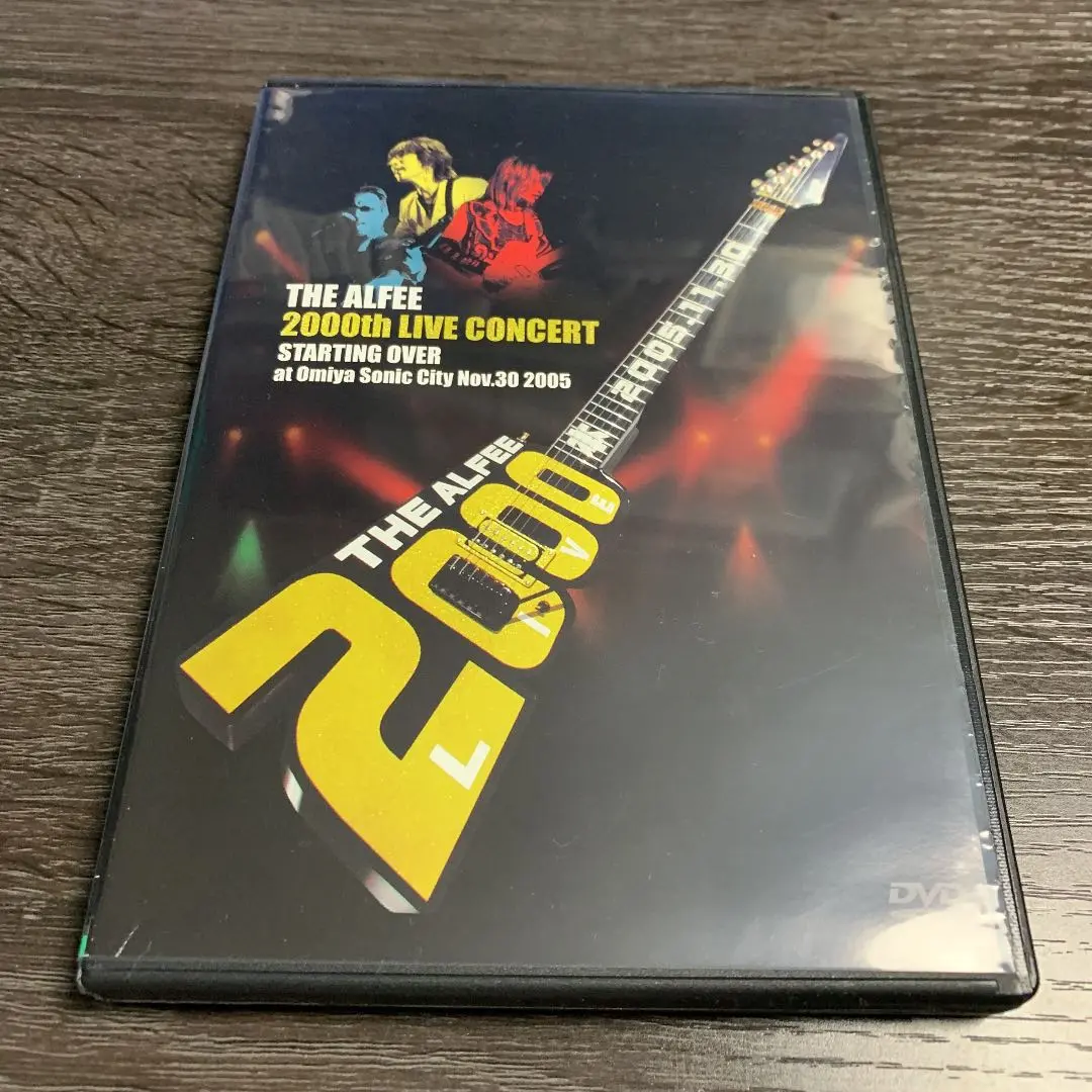 THE ALFFE 2000th LIVE CONCERT DVD 未開封　見本 DVD/THE ALFEE 2000th Live Concert Anniversary TV SPOT