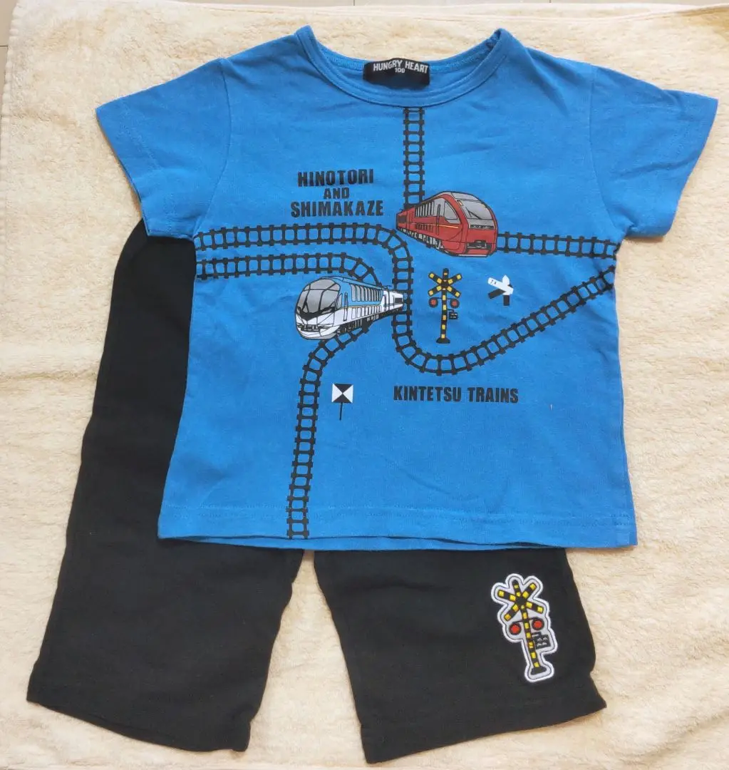 Thumbnail of Train pajamas 100cm 100 Kintetsu train Marutaka Costume