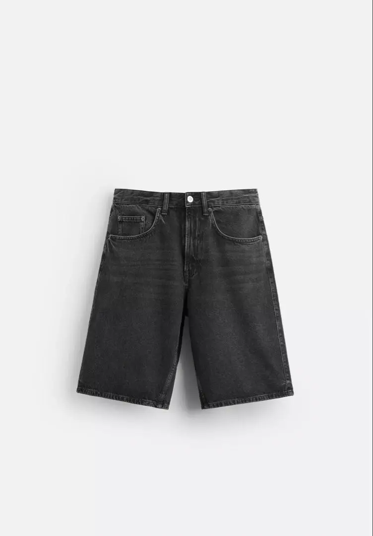 ま*v様 ZARA チェックプリント ジョーツ EUR42 JP32 バギー ZARA チェックプリントジョーツジョーツバギージョーツ