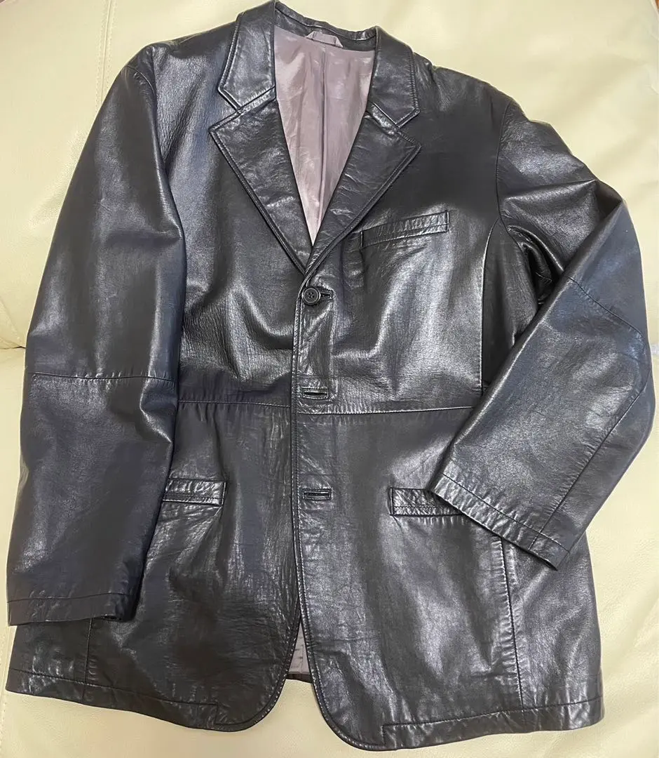 ✨美品✨barassi シワ加工 ラム革 テーラードジャケット m11904829803_1.jpg?1745667464