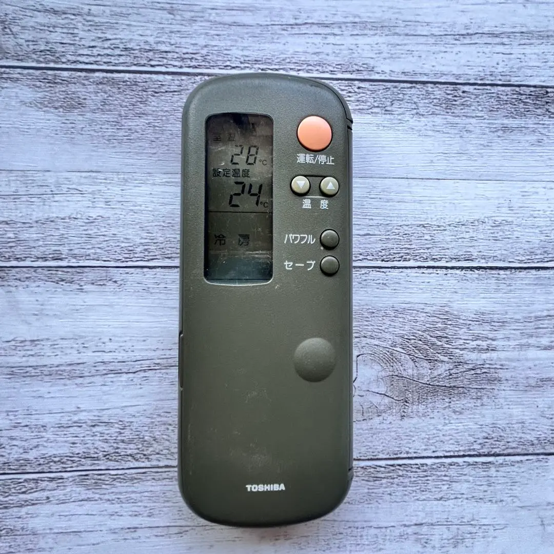 東芝 エアコンリモコン WC-A1Y 蓋無 東芝 エアコンリモコン WH-A1Y 蓋無 中古東芝 エアコンリモコン WC