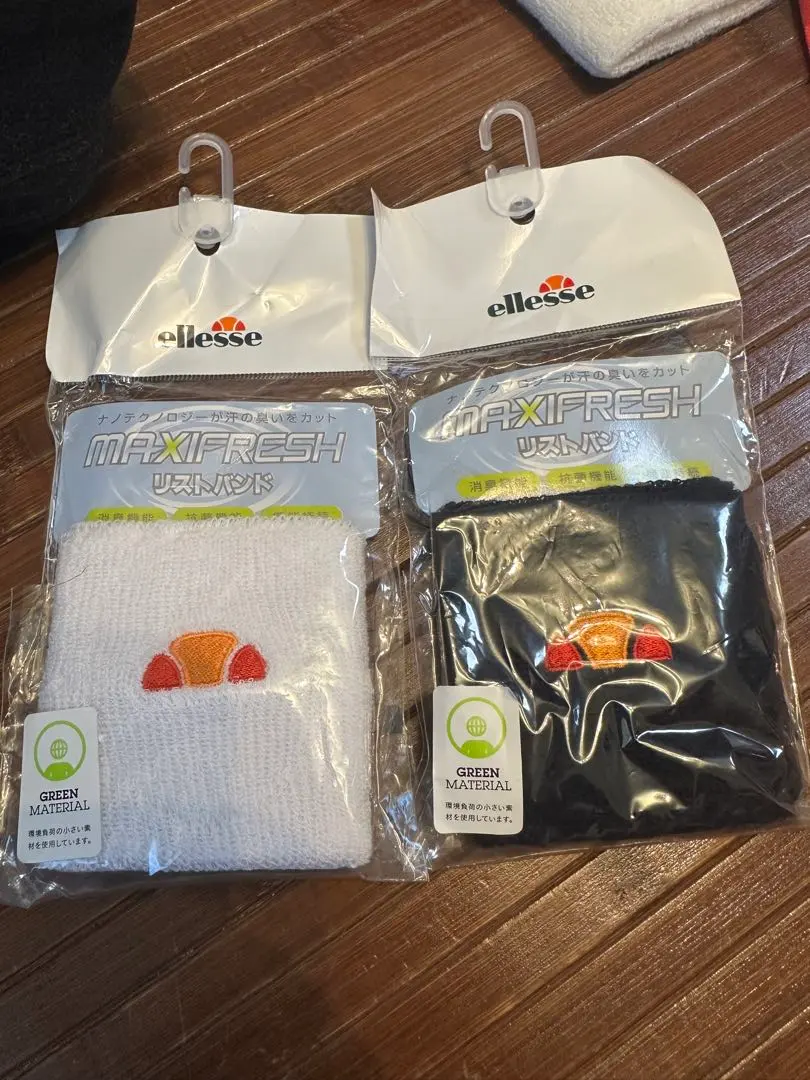 ellesseテニスTシャツ＆ハーフパンツ＆帽子＆リストバンドセット新品未使用 2025年最新】エレッセ ellesse リストバンドの人気アイテム