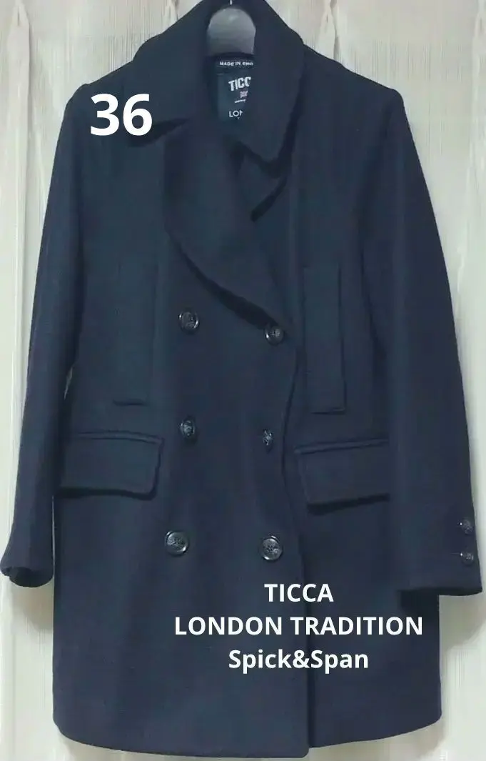 【美品】TICCA ネイビー ピーコート 2025年最新】ticca ピーコート ネイビーの人気アイテム - メルカリ
