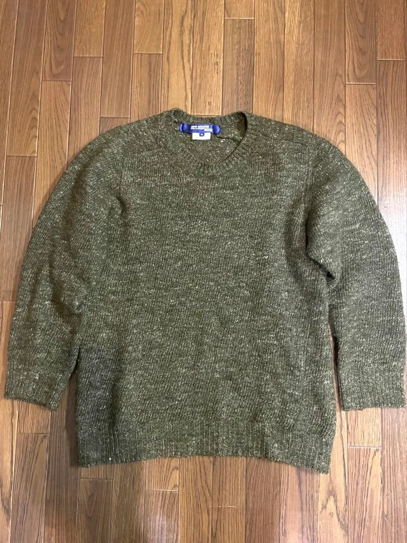 ジュンヤワタナベ　comme de garcons ニット　カットソー JUNYA WATANABE COMME des GARCONS MAN ウールジャガードニット