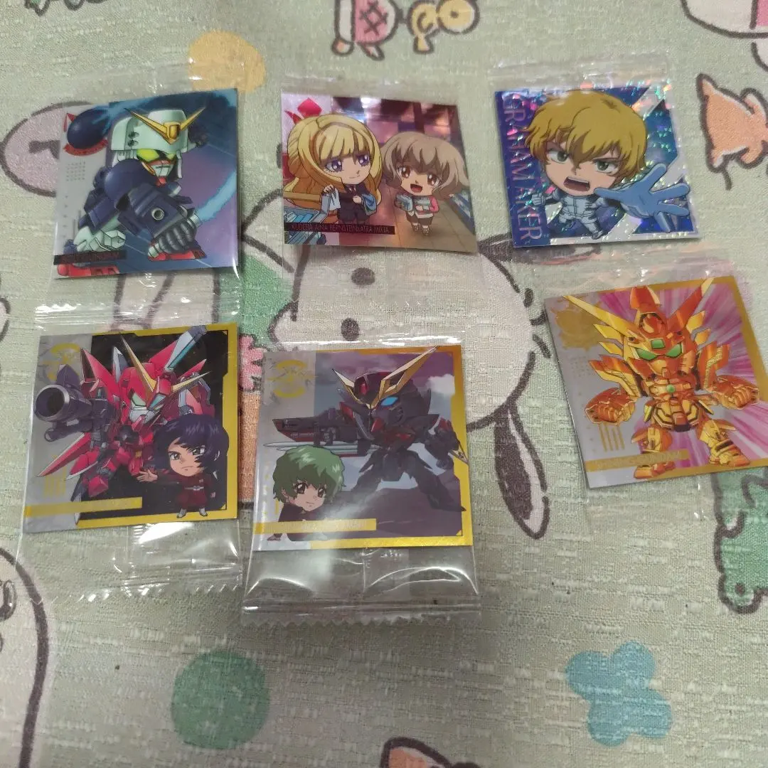 高達貼紙威化餅乾 總出清 的縮圖