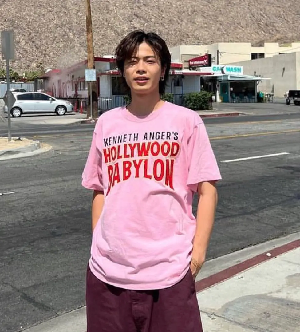 GUCCI ピンク Tシャツ 2025年最新】gucci tシャツ hollywoodの人気アイテム - メルカリ