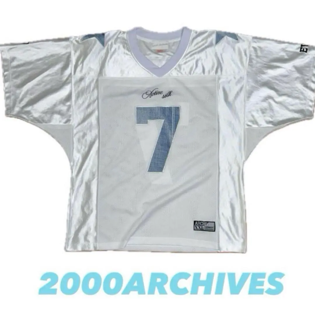 2000archives ホワイト メッシュ アメリカンフットボールシャツ 12 2025年最新】2000archives フットボールの人気アイテム - メルカリ