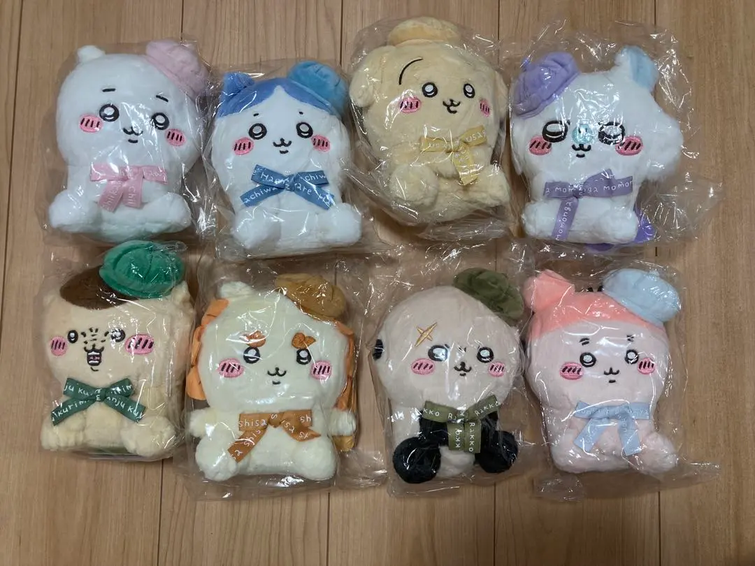 Thumbnail of Chikawa Tokyo Souvenir Sitting Plush Set of 8
