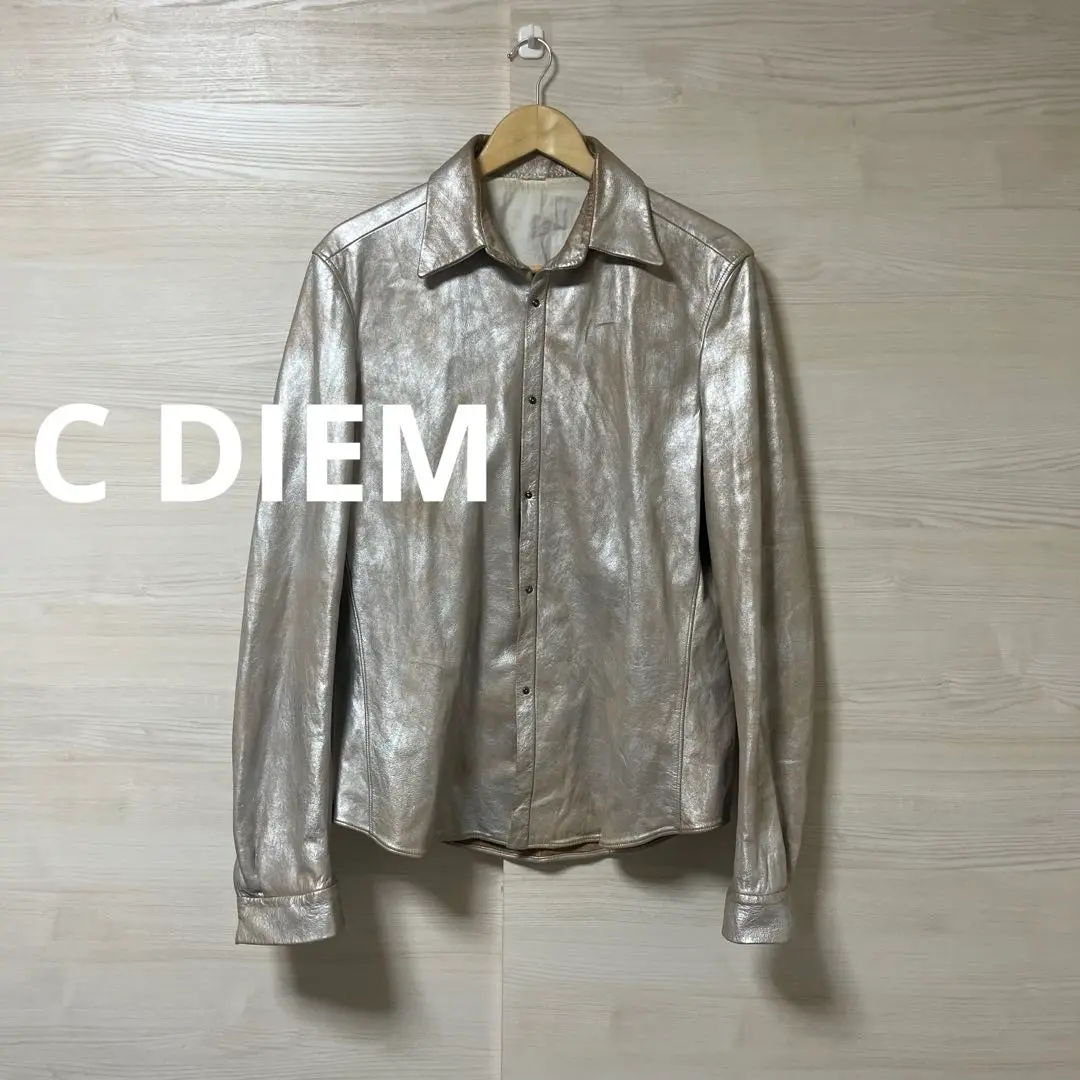 カルペディエム CDIEM レザーシャツ CDM BY CARPEDIEM（シーディーエムバイカルペディエム）の「CDM