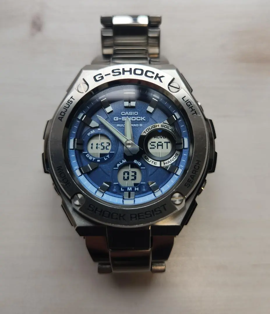 京子様CASIO G-SHOCK G-STEEL GST-W110D-2AJF Amazon.co.jp: [カシオ] 腕時計 ジーショック G-STEEL 電波