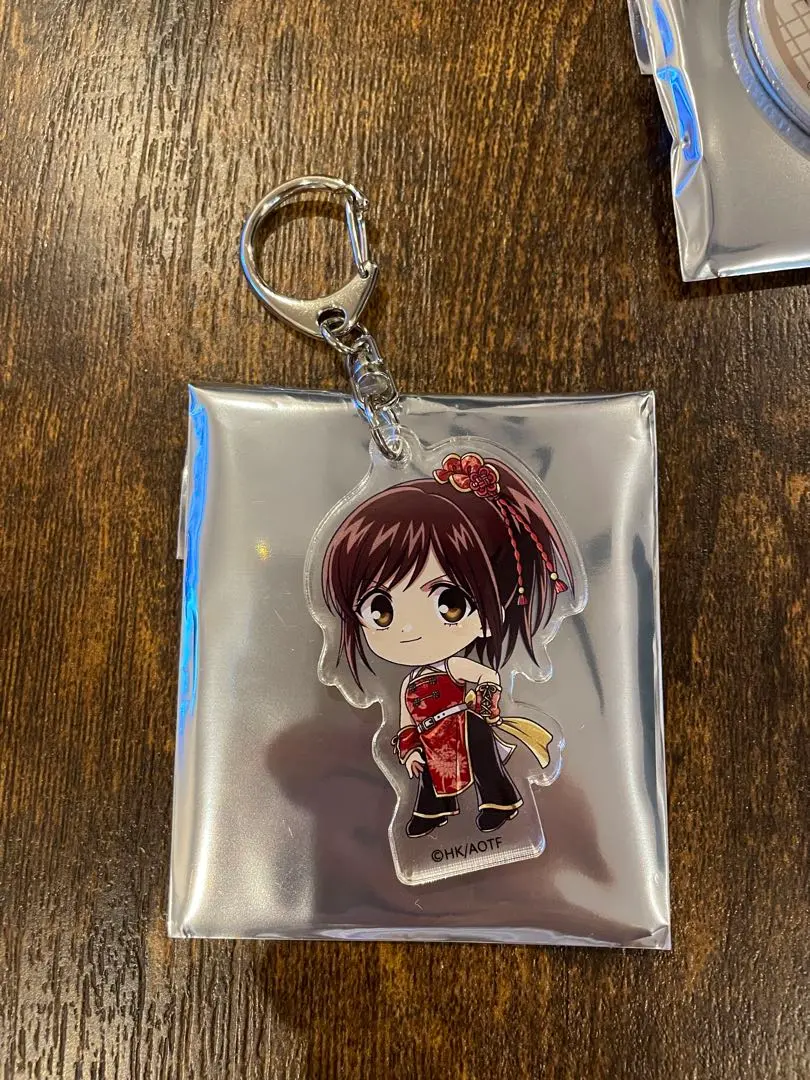 Thumbnail of Attack on Titan Tree Village Shingeki Hanten (Attack Restaurant) Kengenkikka (Gorgeous Chrysanthemum) Acrylic Keyholder Sasha