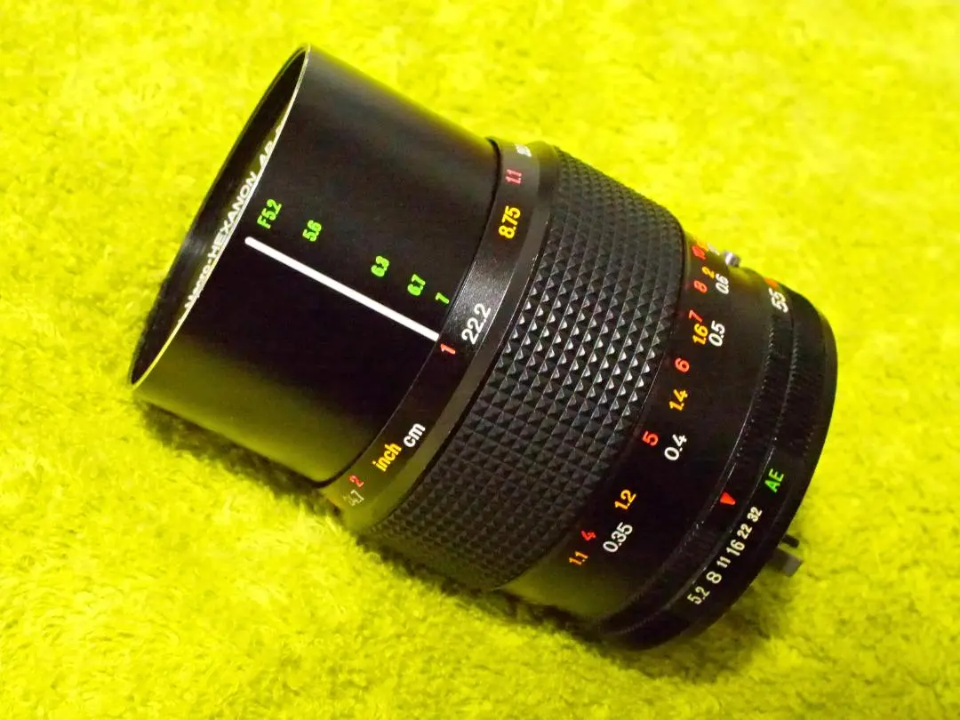 【超極上品】コニカ HEXANON AR 55mm F3.5 超極上品】コニカ HEXANON AR 55mm F3.5