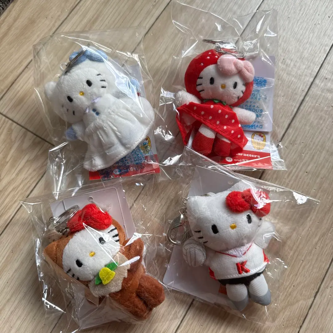 Thumbnail of Hello Kitty Lowrys Farm Me% Mascot Charm Strawberry Kitty