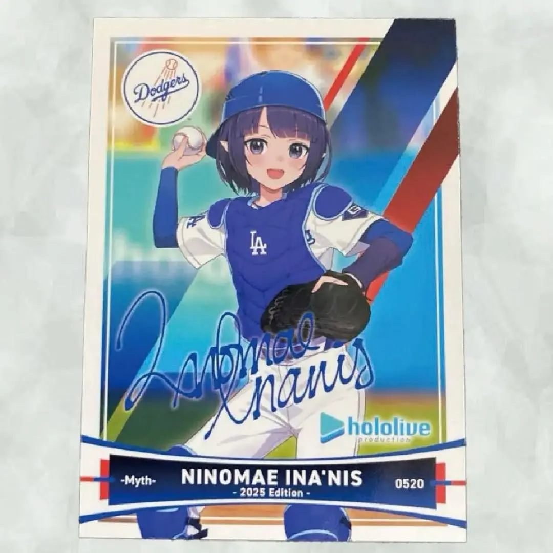 と*む様 【メルカリで最安値】ホロライブ　ドジャース 限定コラボ トレカ3種　が 2025年最新】ドジャース ホロライブ カードの人気アイテム - メルカリ