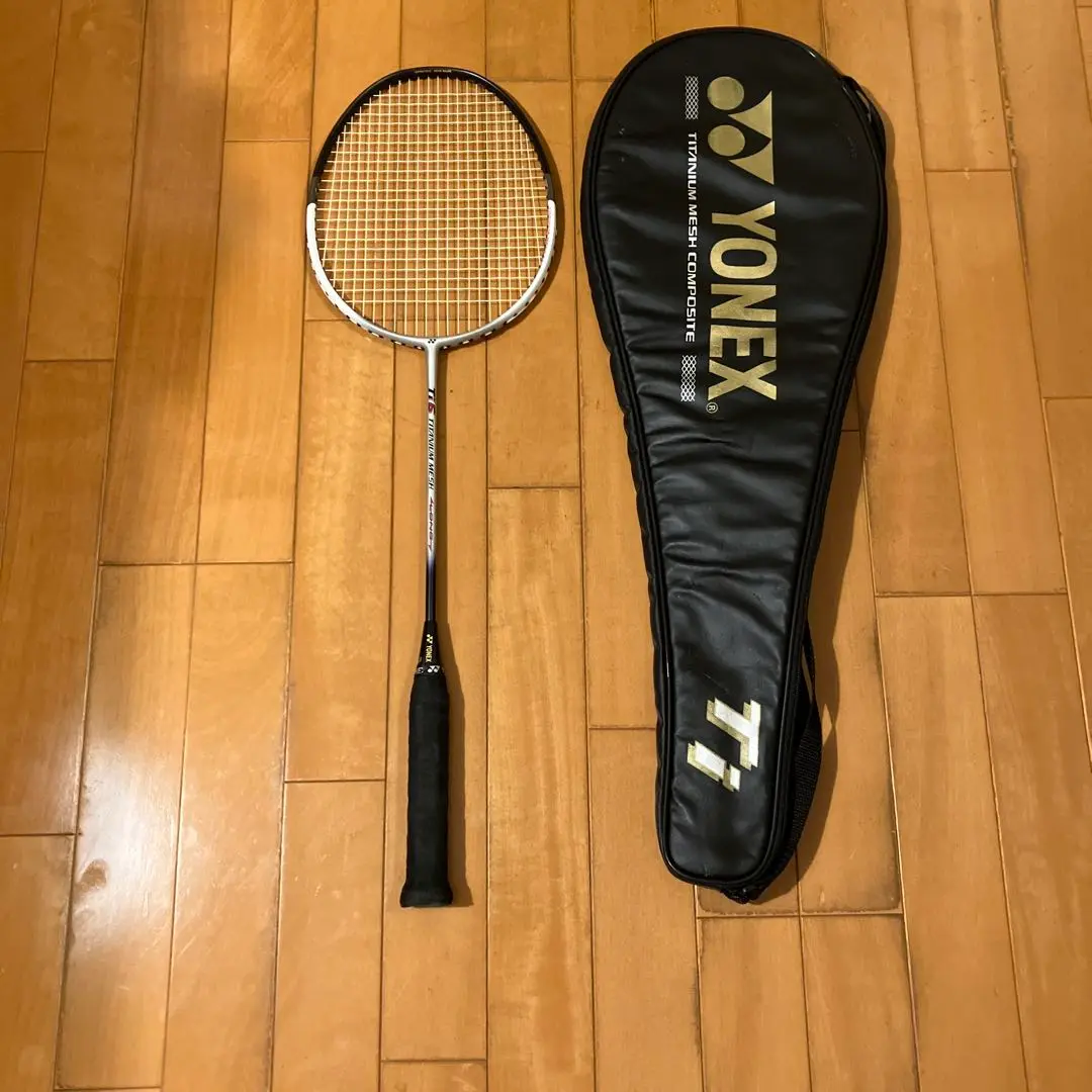411-2-1 YONEX Ti6 TITANIUM MESH　良品 YONEX TI 6 TITANIUM MESH Badminton Racket With Soft Case | eBay