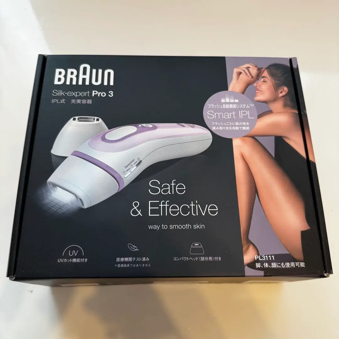 【美品・中古】BRAUN Silk・expert3 PL-3133（6032） / braun-service