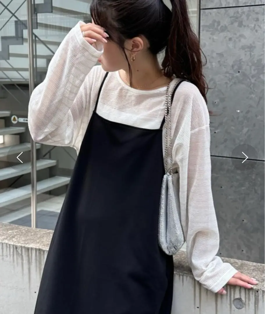 Thumbnail of CIAOPANIC TYPY Sheer Lace Border Assortment BIG TEE