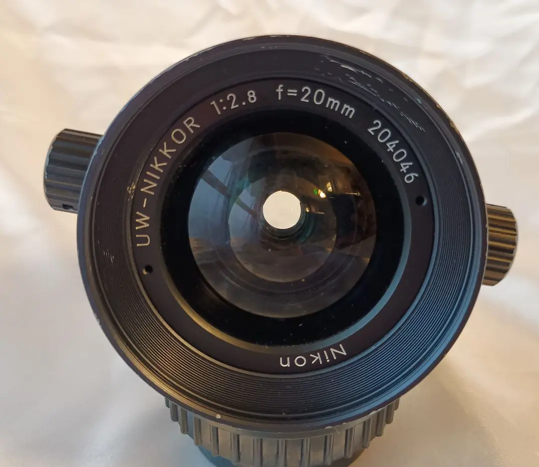 ★美品★ ニコン UW-NIKKOR 20mm f2.8 #18276 Nikonos-V + UW-Nikkor 20mm F2.8 + UW-Nikkor 28mm F2.8 Set
