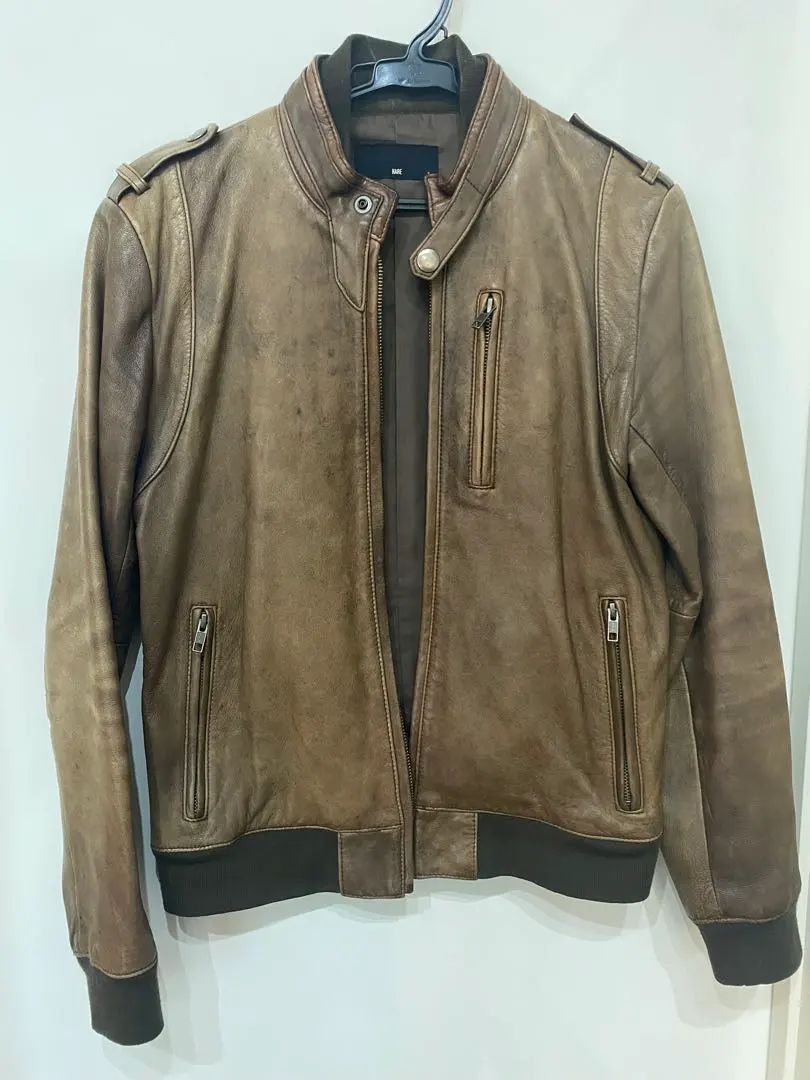 Thumbnail of HARE High-Quality Genuine Leather Lightweight Mouton All Brown Sheep Leather