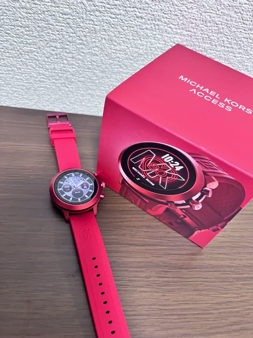 716【MICHAEL KORS】美品／スマートウォッチ用ラバーベルト／ピンク系 楽天市場】michael kors（腕時計用ベルト・バンド｜腕時計用