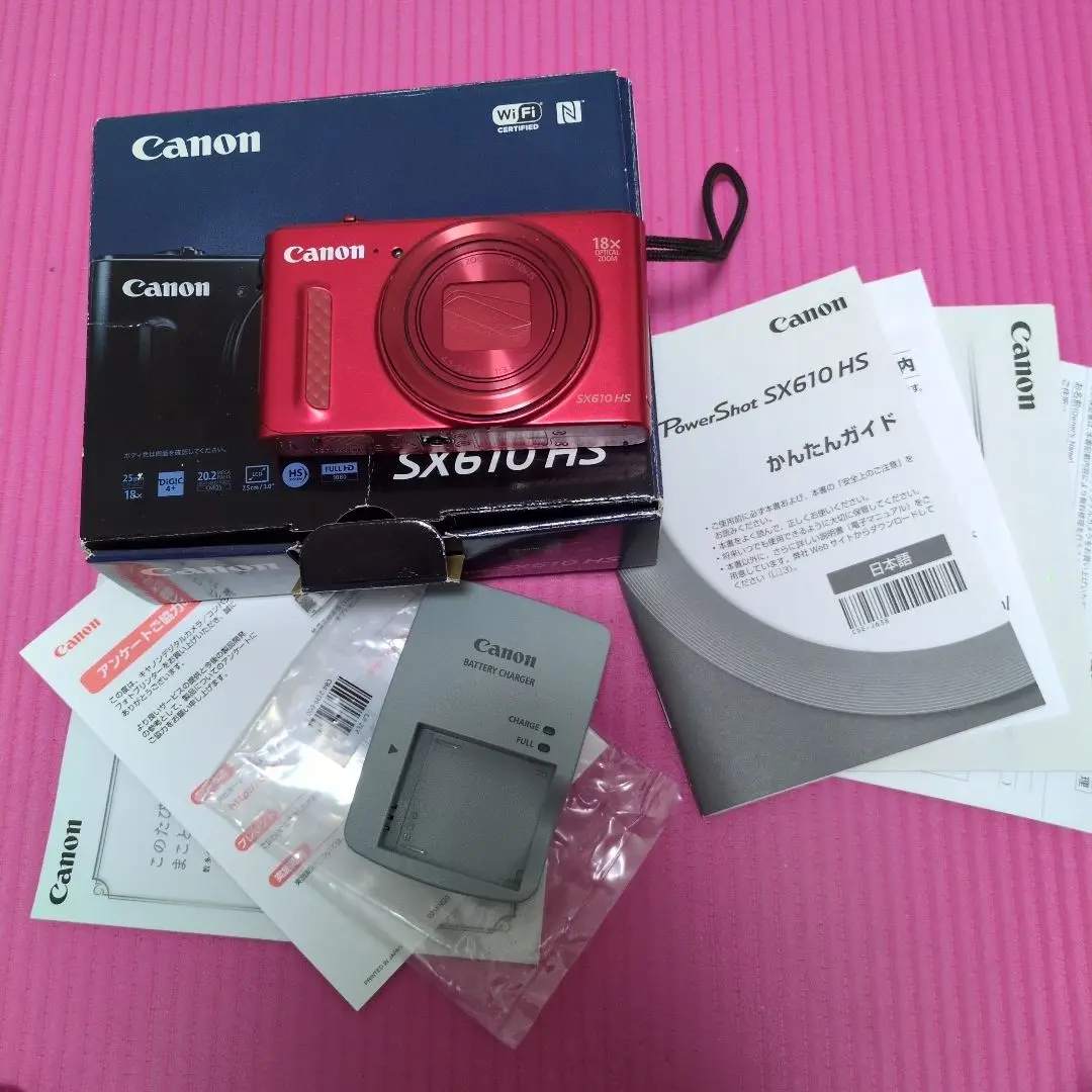 【美品】Canon PowerShot SX610 HS レッド デジタルカメラ CANON PowerShot SX610 HS [レッド] オークション比較 - 価格.com