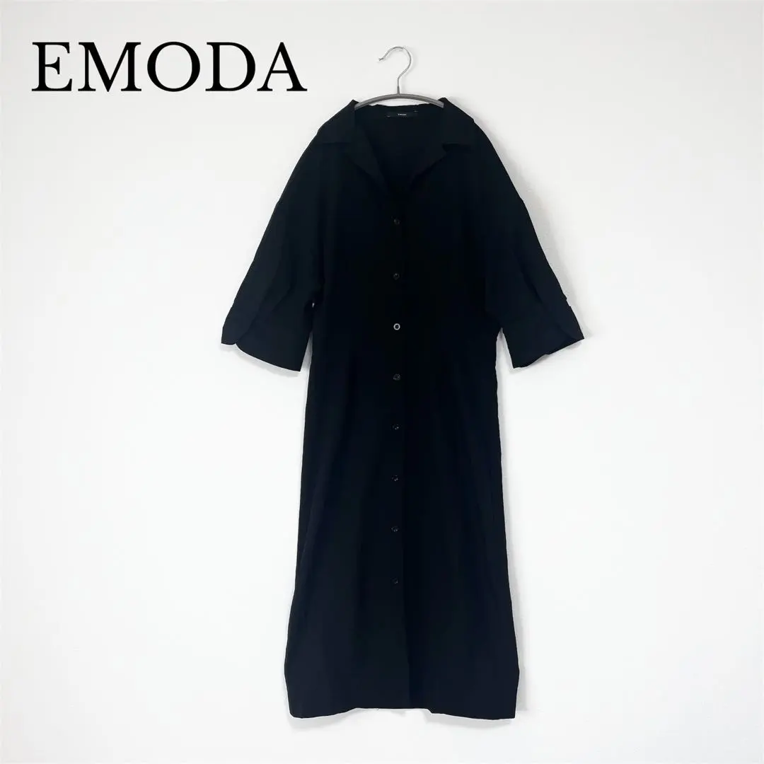Thumbnail of [Excellent Condition] EMODA Skipper Shirt Dress FREE Size Retail Price ¥11,880