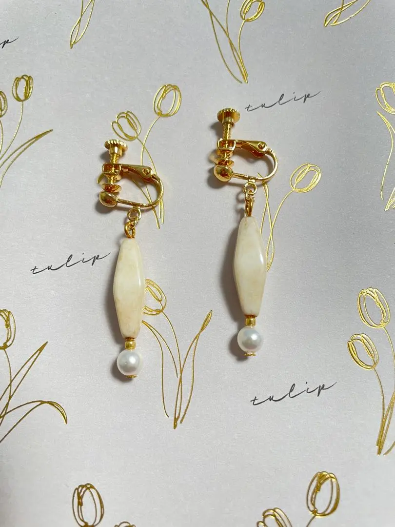 Thumbnail of Antique-style earrings