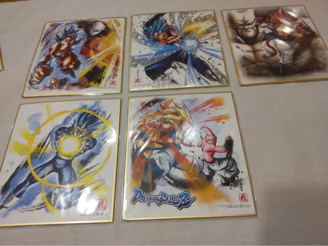 Thumbnail of Dragon Ball Shikishi Art Card Set of 5