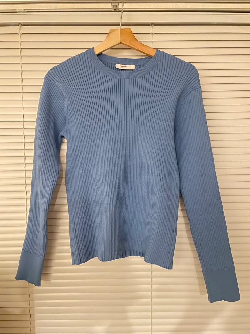 JOURNAL STANDARD relume 酯纖維紗羅紋針織套頭衫 的縮圖