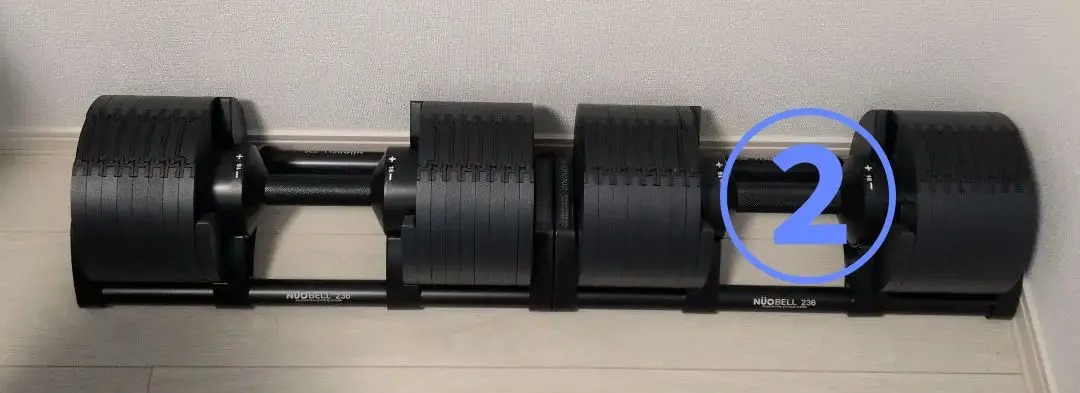NUOBELL2 36kg ブラックヌオフレックスベル単品①