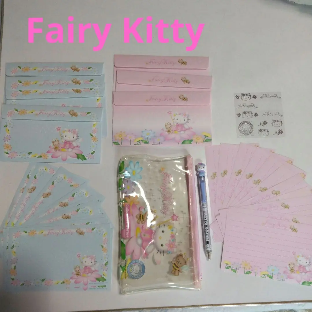 2000年製⭐︎ハローキティ⭐︎Fairy Kitty収納ケース２点セット 平成レトロ ハローキティ フェアリーキティ2000年 収納ボックス
