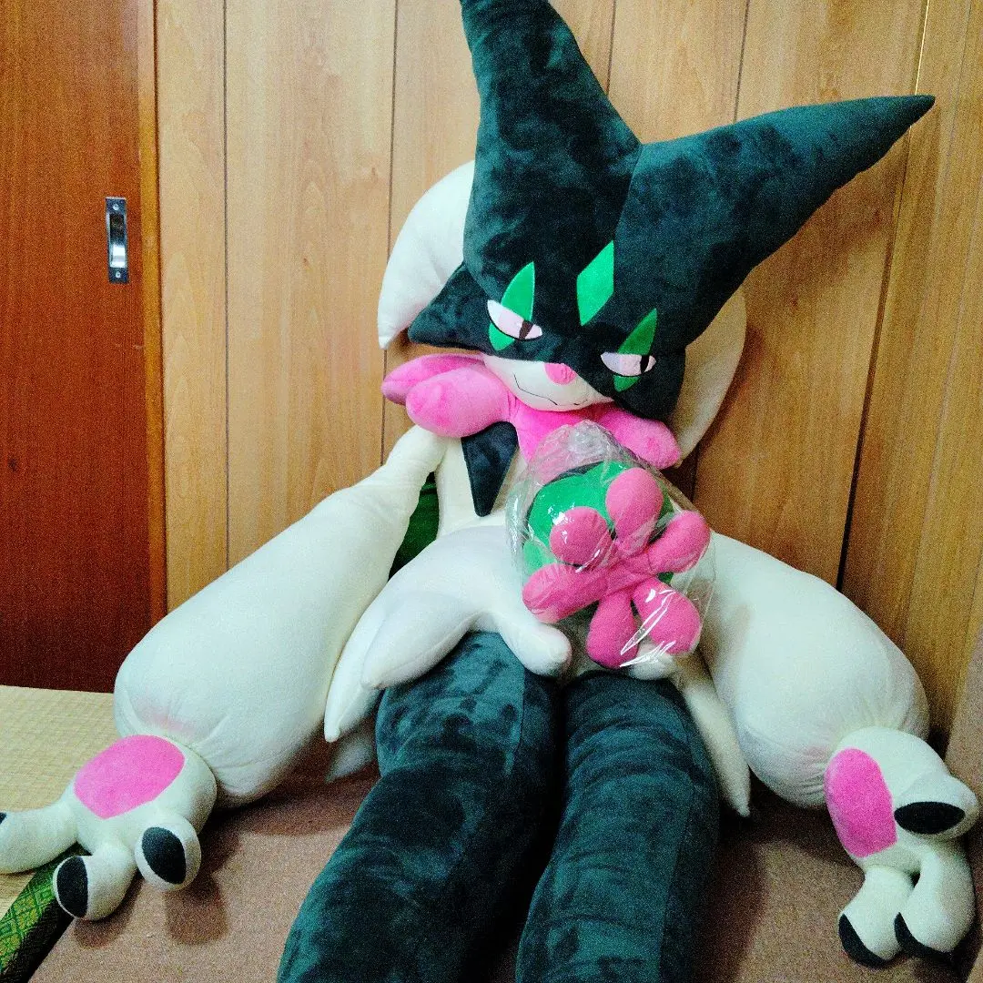 150cm マスカーニャ 巨大ぬいぐるみ ポケモン 海外製 等身大サイズ 等身大1.5m マスカーニャ 巨大ぬいぐるみ ポケモン 海外製