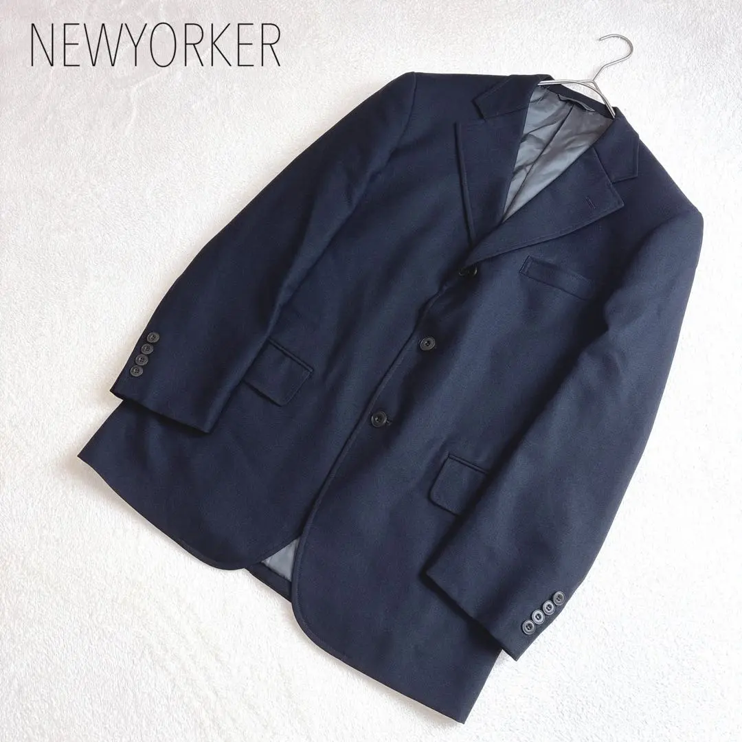 紐約客 商務西裝外套 YA6 辦公 工作 海軍藍 的縮圖