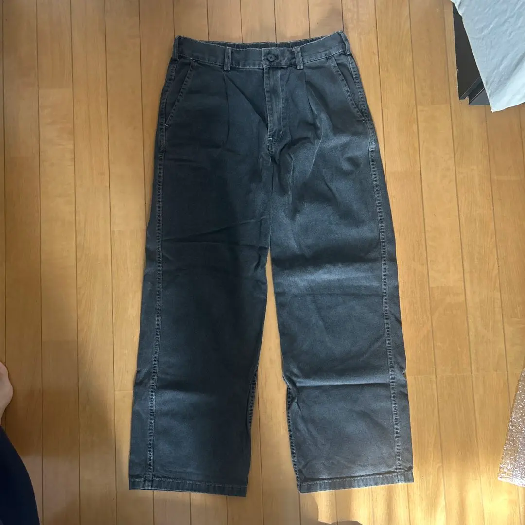 GU 黑色牛仔褲 M 的縮圖