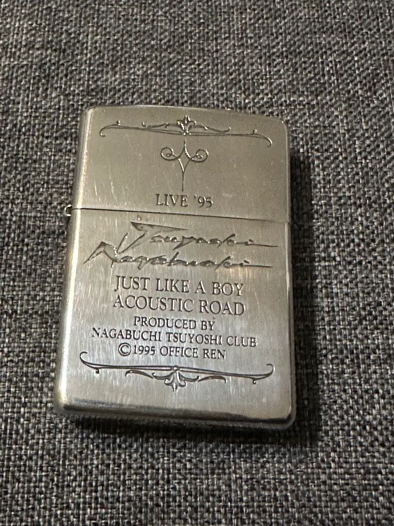 Kenta　　長渕剛　限定Zippo 1995年　ナンバー付き　激レア商品 2025年最新】長渕剛 ZIPPOの人気アイテム - メルカリ