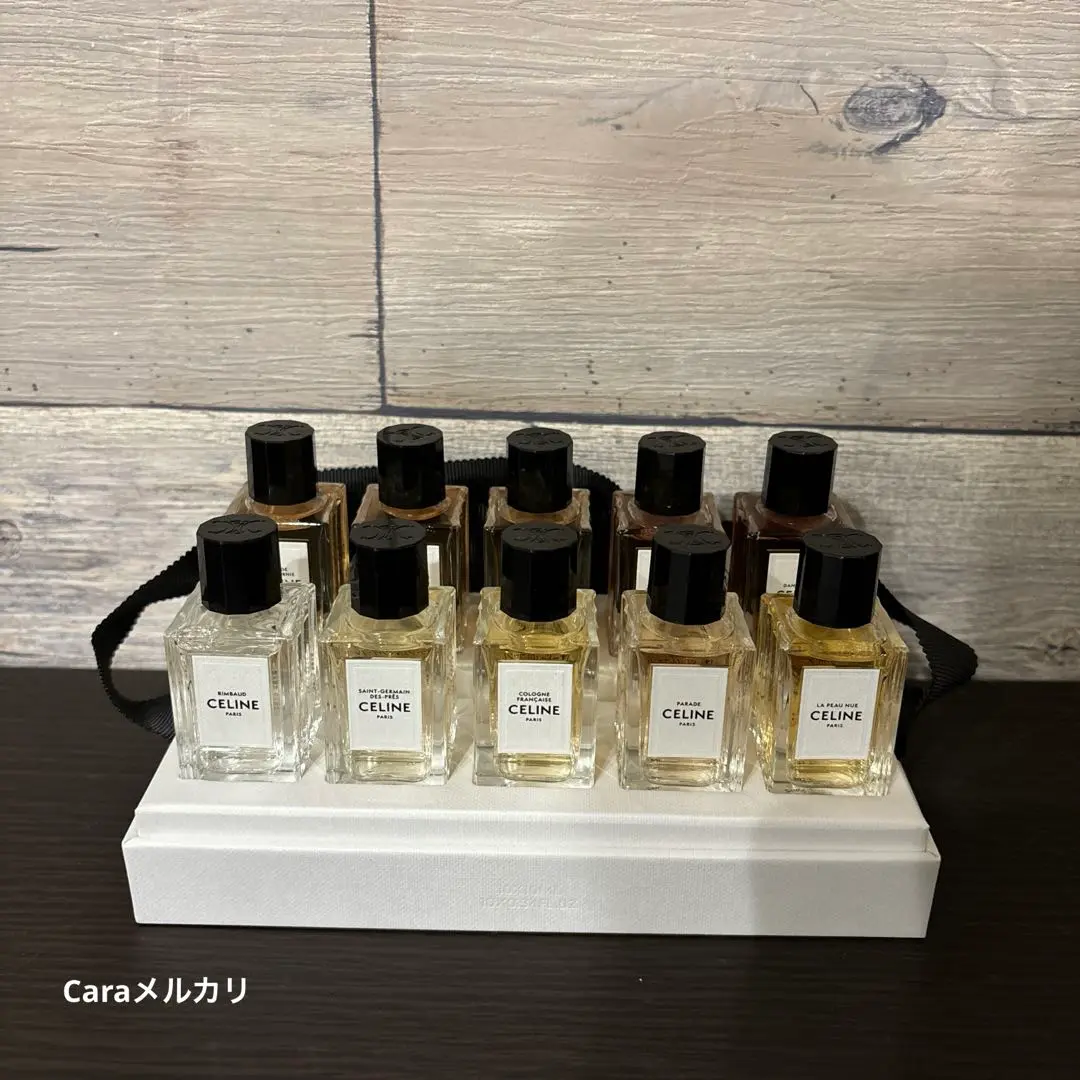 100％品質 CELINE 10ml オードパルファム ミニチュアセットー セリーヌ 香水(ユニセックス)