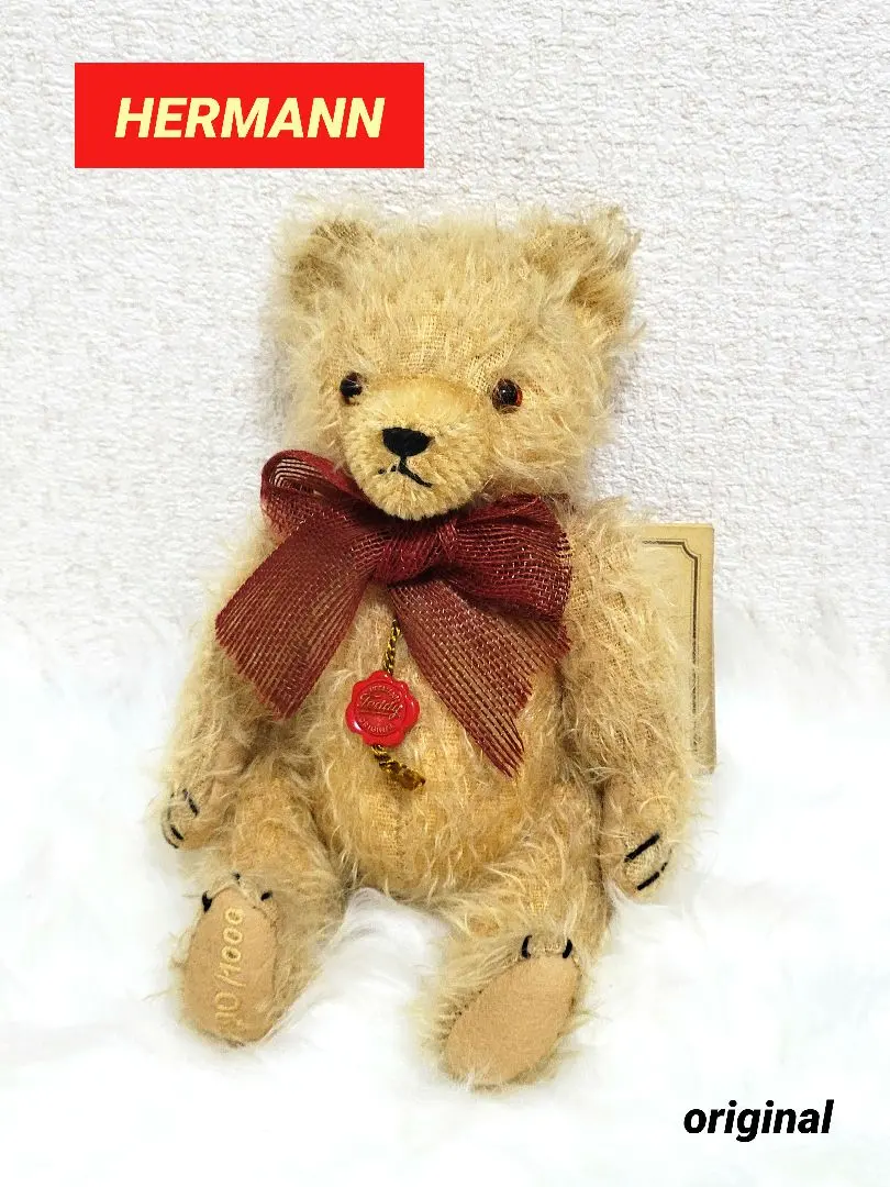 激レアテディベアオリジナルハーマン社製/限定品/シンデレラベア/ 激レアテディベアオリジナルハーマン社製/限定品/シンデレラベア/