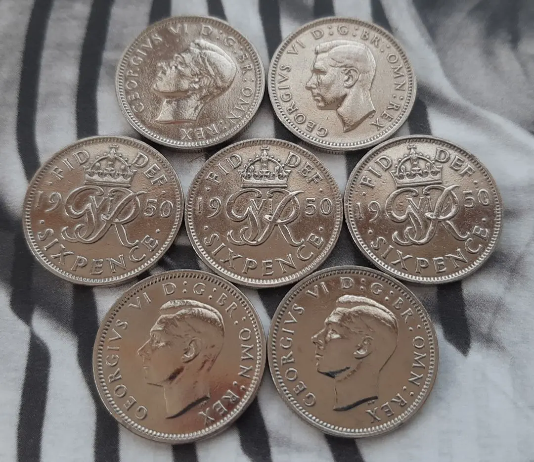 PF63～PF65】1937年 イギリス ジョージ6世 プルーフ金貨4枚