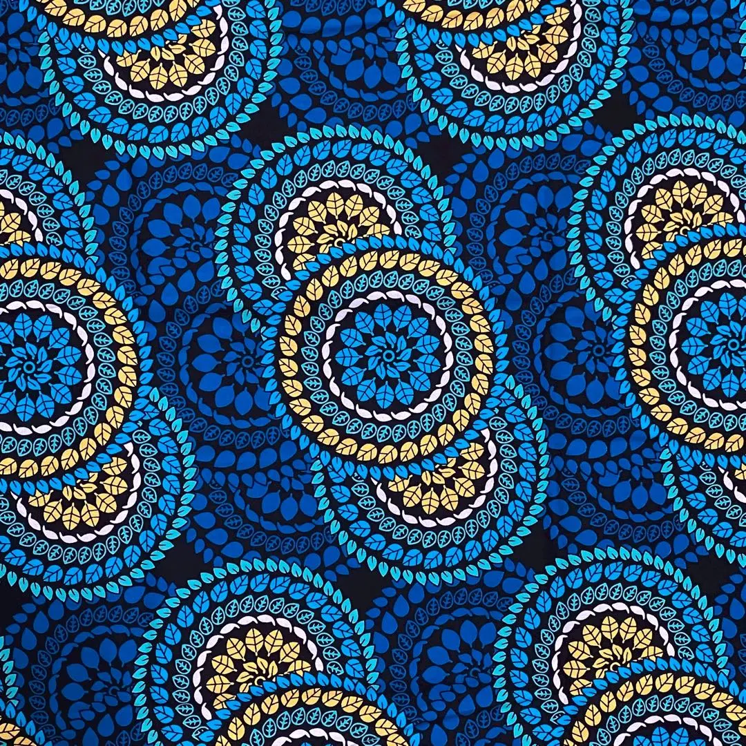 Thumbnail of African cloth fabric, African print, African fabric