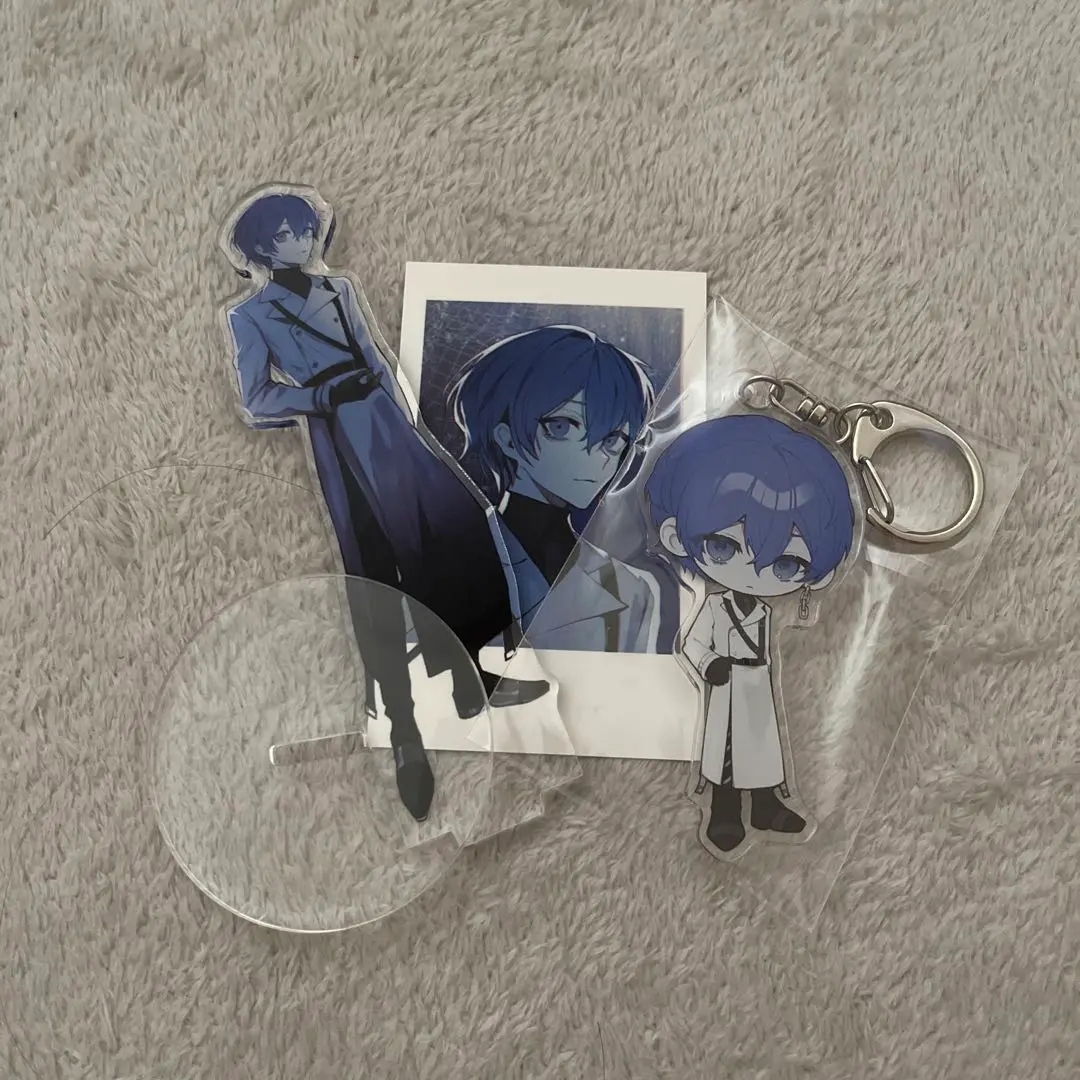 Thumbnail of REBEL Set: Aorun, aoru, acrylic keychains, acrylic stands, trading cards