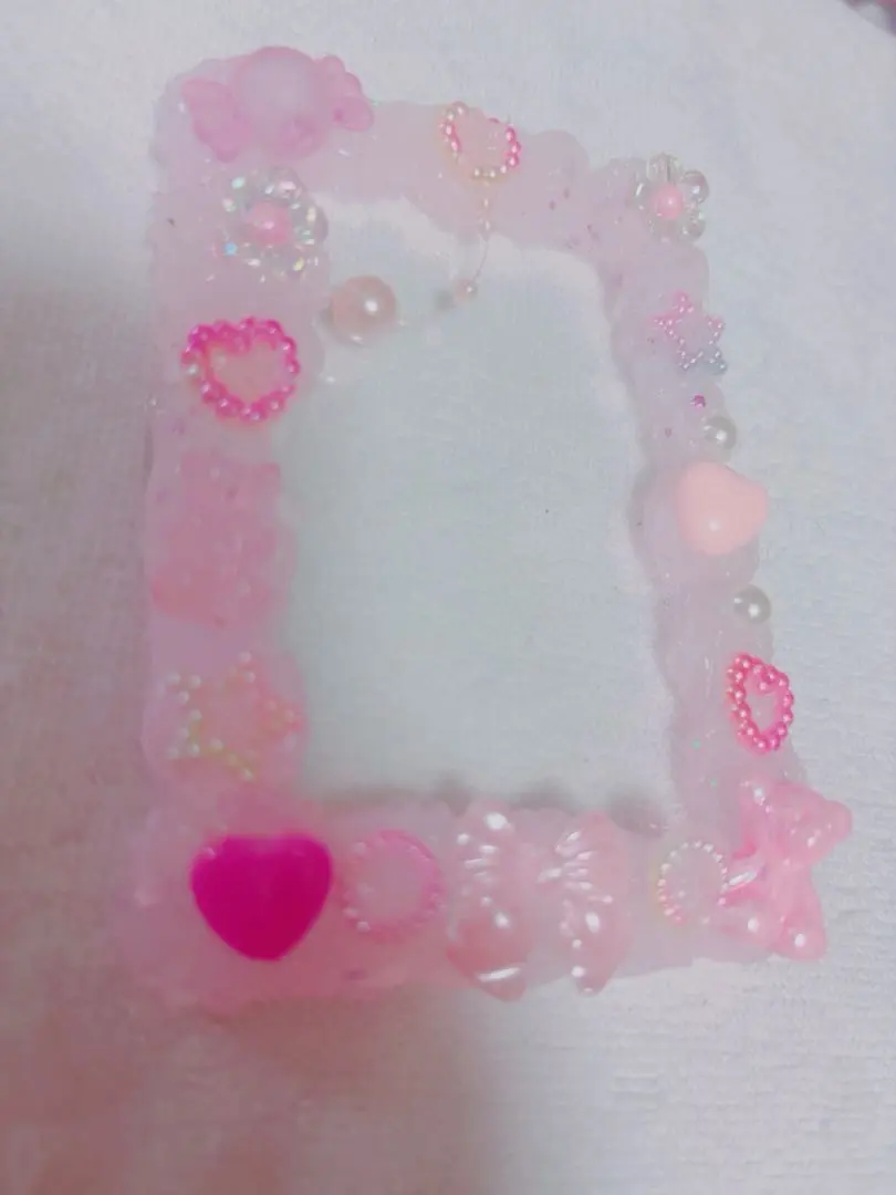 Thumbnail of Whipped Cream Deco Pink Trading Card Case