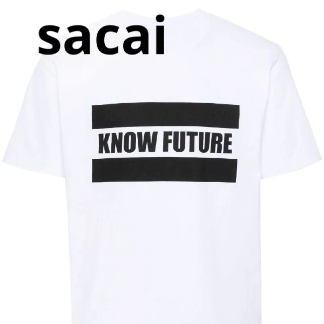 2025年最新】sacai KNOW FUTURE T-Shirtの人気アイテム - メルカリ