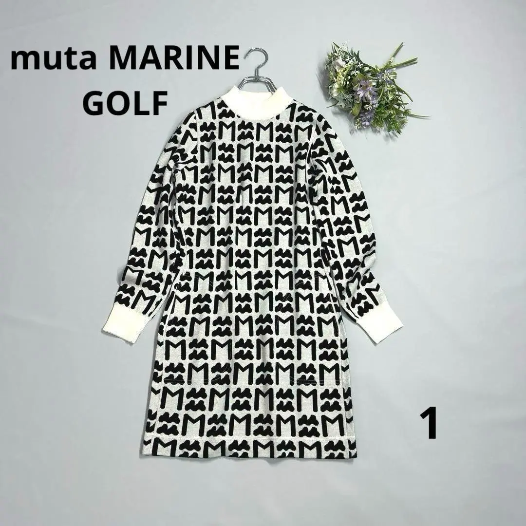 MUTA MARINE GOLF ストライプワンピース MUTA MARINE GOLF ストライプワンピース