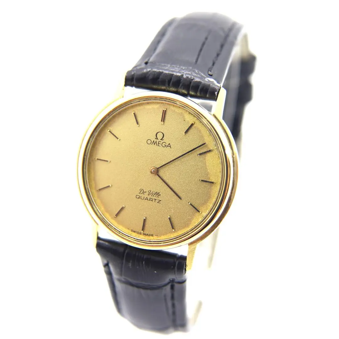 I13063 OMEGA Deville 1365 QZ プッシュ式リューズ不動 I13063 OMEGA Deville 1365 QZ プッシュ式リューズ不動