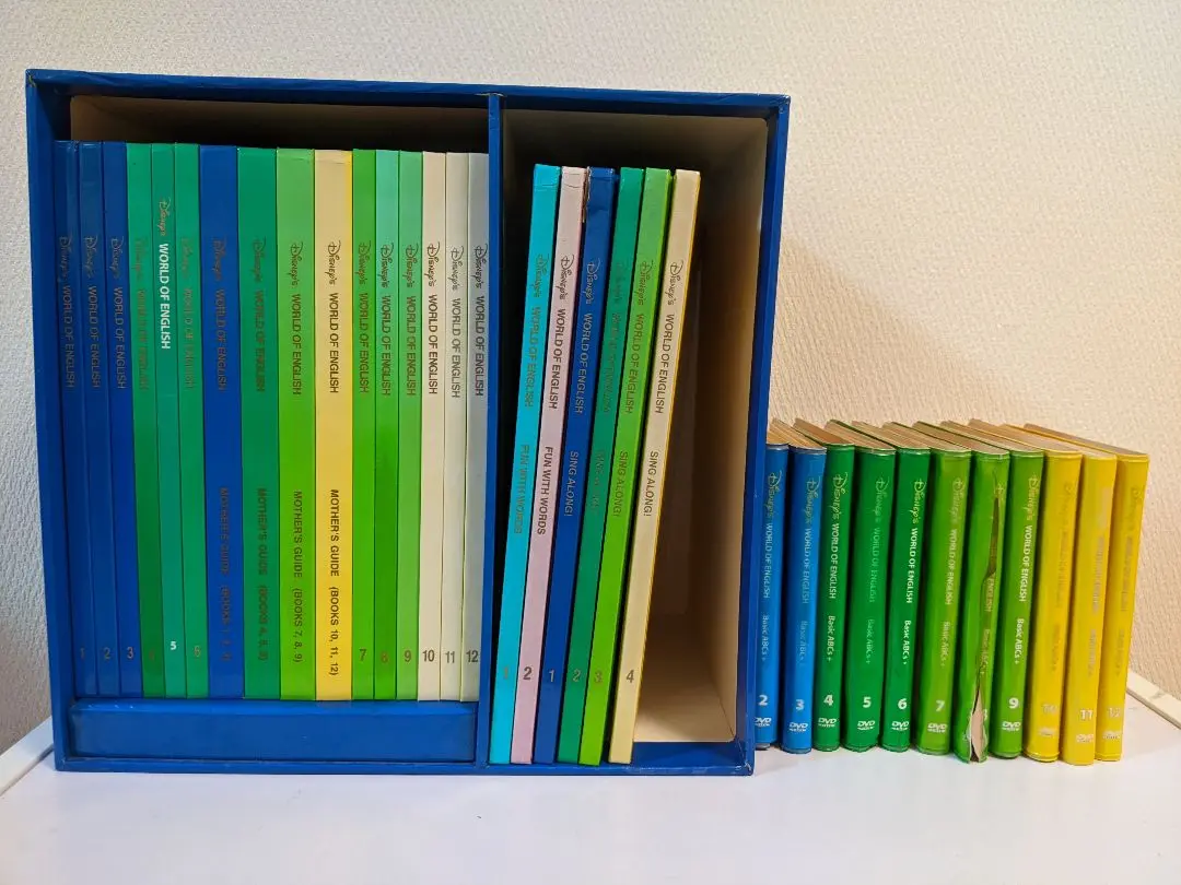 【マザーズガイド付】DWE ディズニー英語システム　BOOK＋DVD　セット DWE ディズニー英語システム マザーズガイド