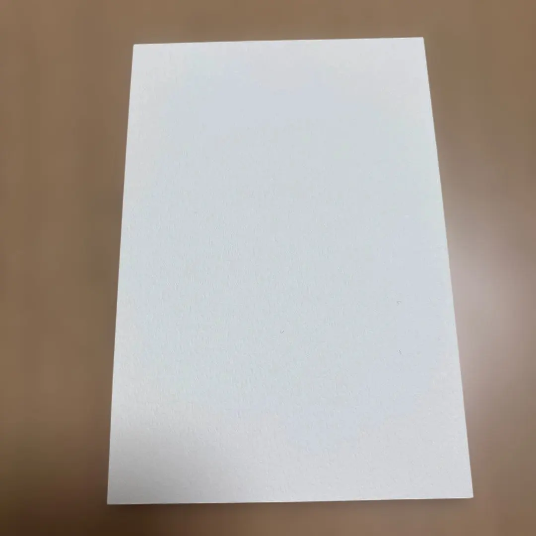 Thumbnail of Embossed white card